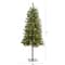 4ft. Pre-Lit Alpine Artificial Christmas Tree with Clear Lights